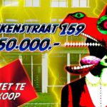 Affiche van Kimbel voor flitsactie 229 van Niet Te Koop Vinkenstraat 159