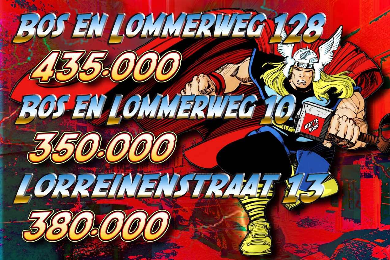 Affiche Niet Te Koop actie 227. Affiche door Kimbel