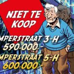 Dat Kuifje op zijn 96ste niet meer thuis kan blijven wonen, komt niet alleen maar door een combinatie van ouderdomsgerelateerde factoren. Affiche Kimbel