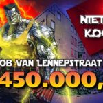 Affiche voor Niet Te Koop actie 232. Stop de (uit)verkoop van sociale huurwoningen!