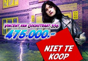 Affiche flitsactie 234 Niet Te Koop