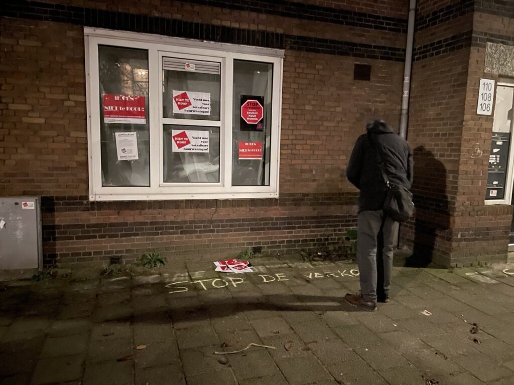 Actie bij Vincent van Goghstraat 106 op woensdag 3 december