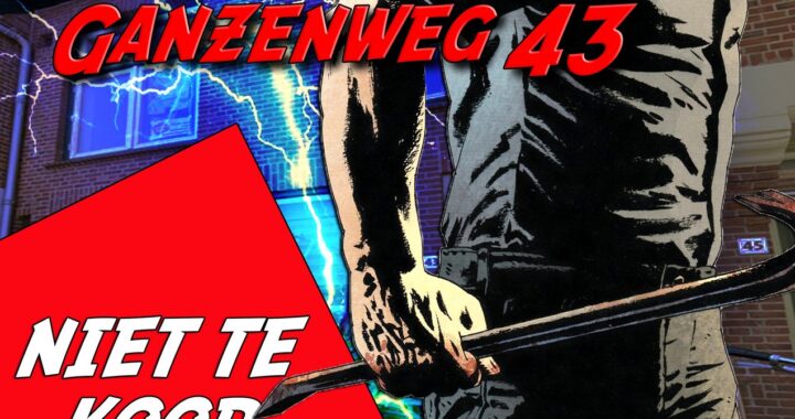 Affiche Kimbel Bouwman voor flitsactie 248 van Niet Te Koop. Zaterdag 30 mei 2026 bij Ganzenweg 43 in amsterdam Noord.